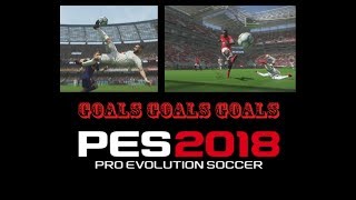 PES 2018 - GOALS GOALS GOALS - C&M Plays