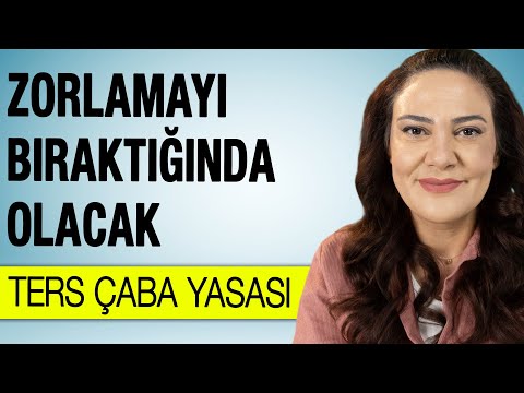 You Will Get It When You Stop Forcing - The Law of Reverse Effort