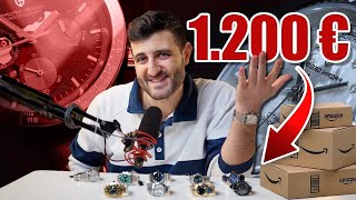 Das sind die SCHLIMMSTEN AMAZON FAKE UHREN! Feat @NikolausHirsch  & @mb-watches