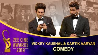 Saif loves Kartik Aaryan & Vicky Kaushal | Hilarious Hosts | Zee Cine Awards 2019