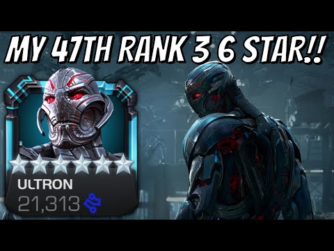 6 Star Rank 3 ULTRON Gameplay - 10+ ENDGAME BOSSES!! ULTIMATE SHOWCASE!!!