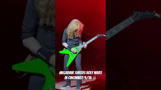 Megadeth &quot;Holy Wars&quot; Solo Live from Cincinnati, OH (9/17/24) #megadeth #davemustaine #guitar #shred