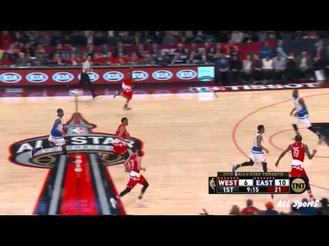 All Stars ● West vs East ● Full Game Highlights ● 2015-2016 NBA Season