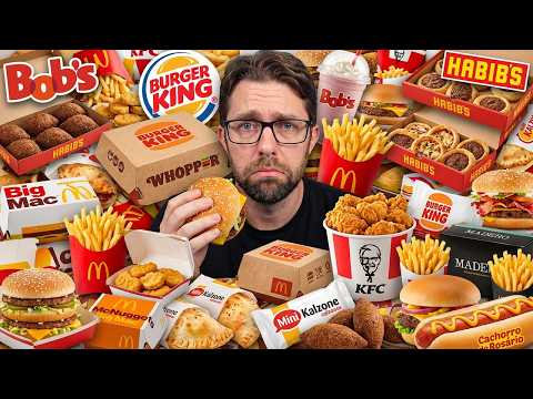 I tried every Fast Food in Brazil and this is how much it cost