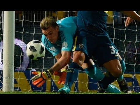 Las atajadas de Armani contra Boca - Supercopa 2018
