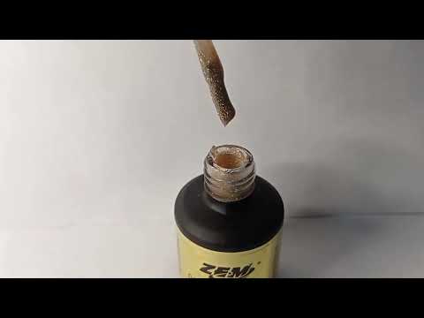 TOP COAT COM GLITTER GOLD (NO WIPE) ZEM 15 ML