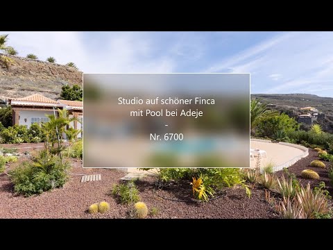 Studio auf schöner Finca mit Pool bei Adeje - Nr. 6700