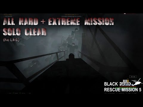 All Hard & Extreme Missions Solo Clear (No LMG) | BRM5 Zombie Mode
