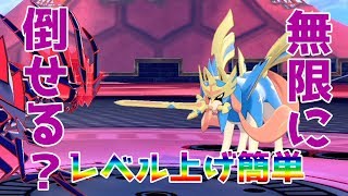 【ポケモン剣盾】伝説のポケモンを無限に倒してレベル上げする方法【ソード・シールド】ゆっくり実況