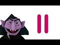 Sesame Street The Counts Number Of The Day Song 11