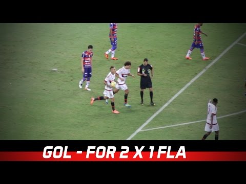 GOL - Fortaleza 2 x 1 Flamengo - Copa do Brasil (05/05/16)
