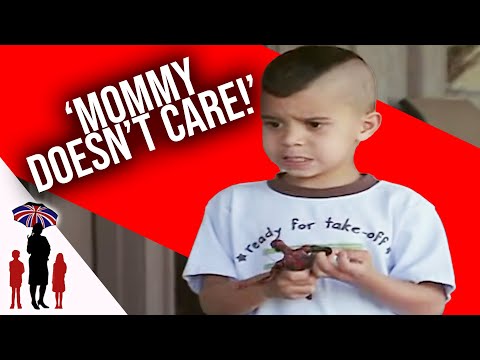 6 Yr Old Tells Supernanny "Mommy Doesn't Care"  | Supernanny