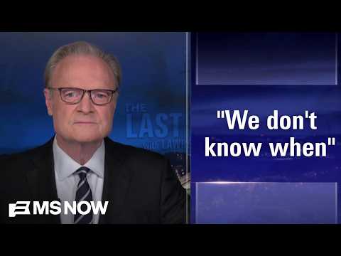 Lawrence: Trump’s Treasury Secretary said ‘we don’t know when’ Trump’s war will end