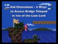 Kid Chameleon 4 Ways To Access Bridge Telepad In Isle Of The Lion Lord