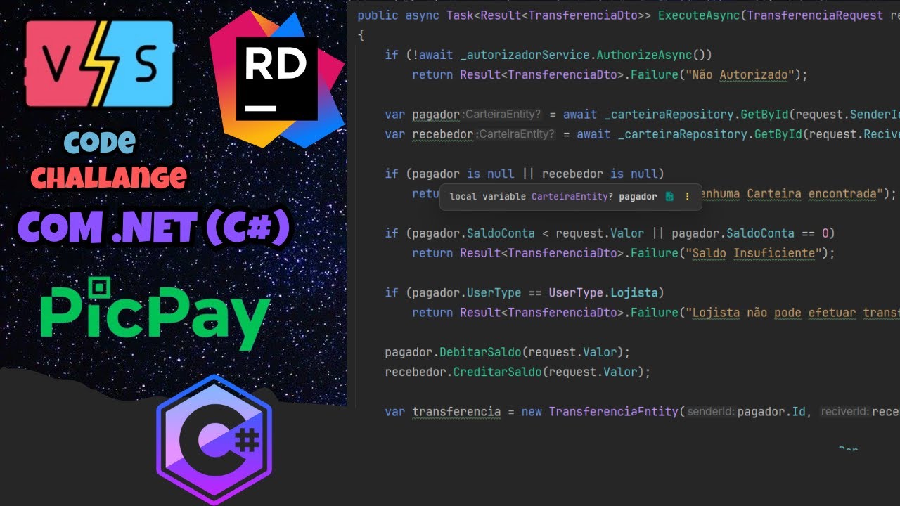 Desafio BACKEND PicPay Simplificado com CSHARP(C#) e .NET