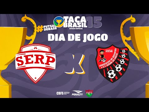 Taça Brasil Sub15 Masc. Divisão Especial | SERP x Bugre São Miguel | 2ª Rodada | Ao Vivo