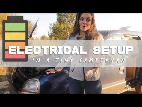 Demonstration of camper van