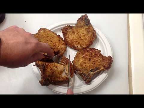 Air Fryer Pretzel Coated Pork Chops, Aweome!
