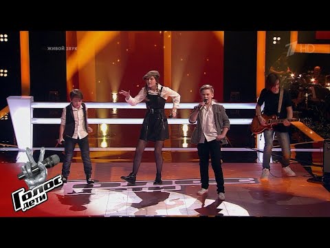 Rutger Garekht, Daria Volosevich, Zakhar Usenko "За окошком месяц май" | The Voice.Kids 5 | Battles