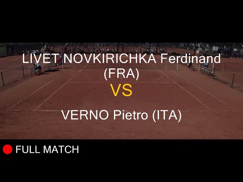 LIVET NOVKIRICHKA Ferdinand (FRA) VS VERNO Pietro (ITA) - La Balle Mimosa 2022