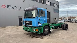 Camion ch&acirc;ssis MAN 19.322 (MANUAL PUMP / POMPE MANUELLE) | Image 4 - Autoline