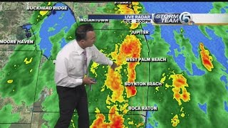 Tuesday afternoon weather forecast (8/30/16) 2 p.m. update