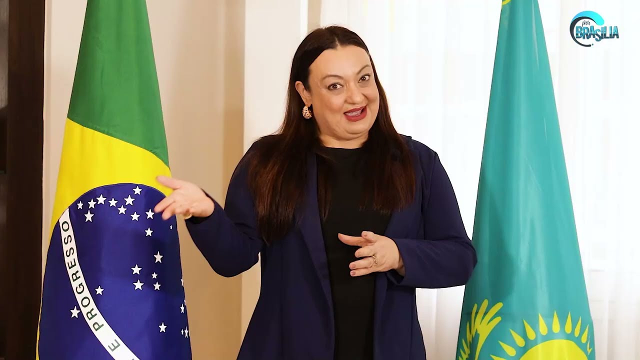 Entrevista televisiva com o Embaixador do Cazaquistão sobre os acontecimentos no país