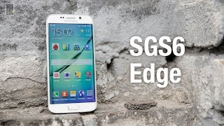 Samsung G925F Galaxy S6 Edge 32GB (White Pearl) - відео 2