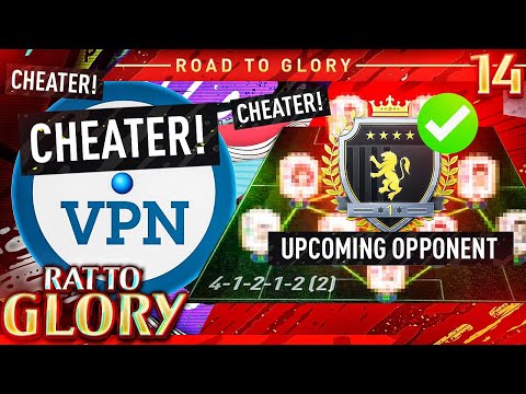 THE WEEKEND APPROACHES THE RATS!! CHEATER VPN SWEAT SNIPES US! #FIFA20 PC RAT TO GLORY #14