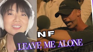 SINGER SONGWRITER Reacts to NF || Leave Me Alone Reaction