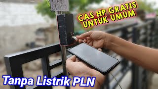 Download lagu Buat Charger HP untuk umum Menggunakan Listrik Gratis mp3