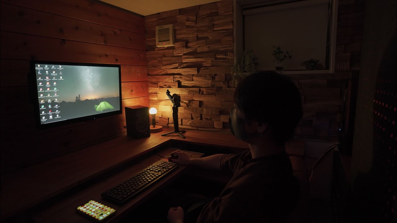 【wood wall diy】200ピースの楢の木を壁に貼ったらエモい感じになりました。