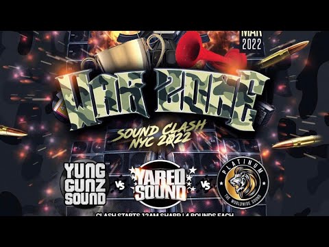PLATINUM VS YOUNG GUNZ VS YARED  WARZONE 2022 ANETTE CRYSTAL SOUND CLASH 2022 IN BK NYC