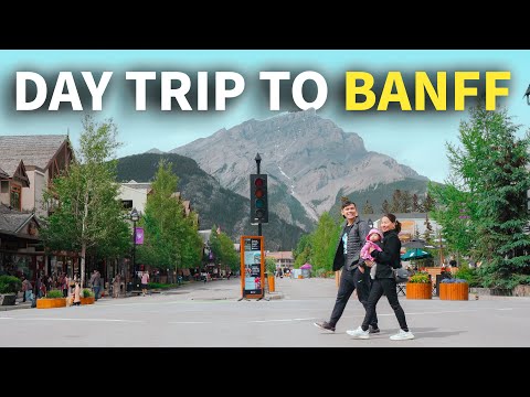 Uma viagem épica de um dia nas Montanhas Rochosas canadenses (Banff e Lake Louise Alberta Canadá)
