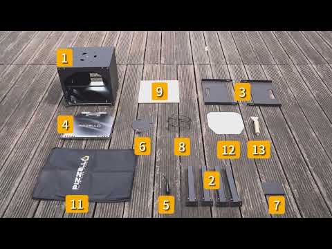 Pizzello Molto - Outdoor Portable Wood Fired Pizza Oven Assembly Guide