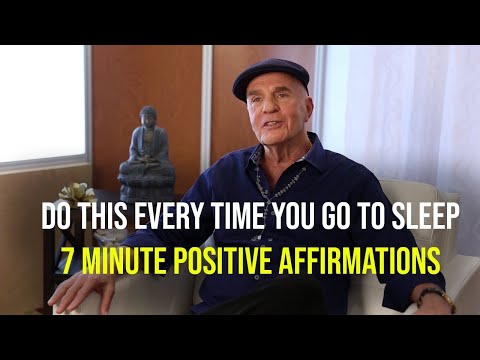 Dr Wayne Dyer Affirmations Before Sleep | "I Am" Powerful Positive Affirmations