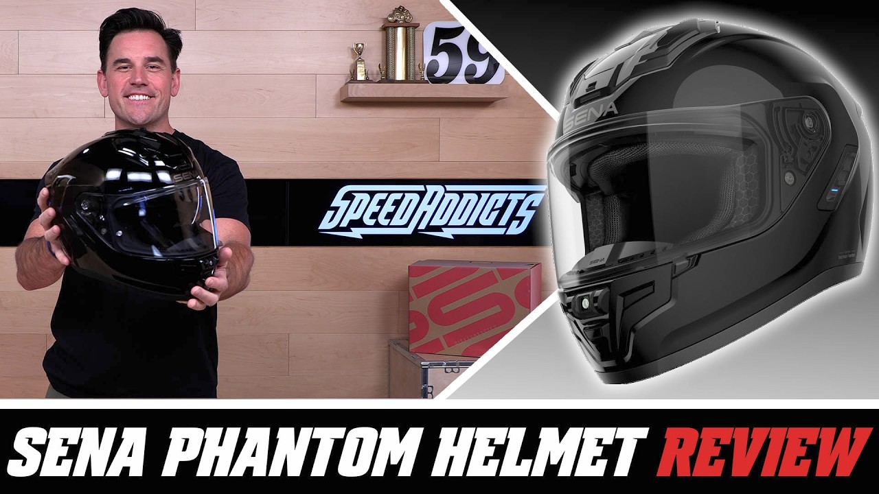 Sena Phantom Helmet - Review at SpeedAddicts.com