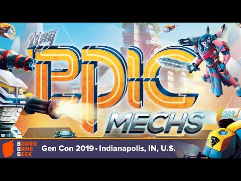 Tiny Epic Mechs game overview at Gen Con 2019