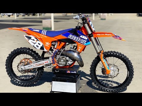 Inside Jessy Nelson's KTM 125SX 2 Stroke - Motocross Action Magazine