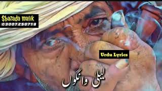 AttaUllah new song whatsapp status|| majnu wang tamasha bNya||Urdu lyrics