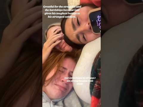 Harper crying with her friends before mental hospital@LOLPodcast-Show #mentalheath #harperzilmer