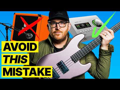 Record your bass (at home) and get a BADASS sound ($100 - $20K)