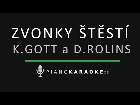 Karel Gott & Dara Rolins - Zvonky štěstí | Piano Karaoke Instrumental