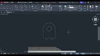 Download the video "AutoCAD Tutorial for Beginners: Simple Mechanical Part Drawing"