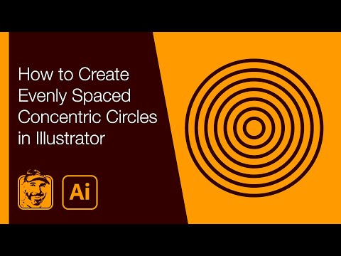 How to Create Evenly Spaced Concentric Circles in Illustrator