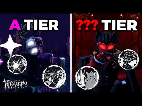 Ranking EVERY Killer in Forsaken! (UPDATED) | Roblox