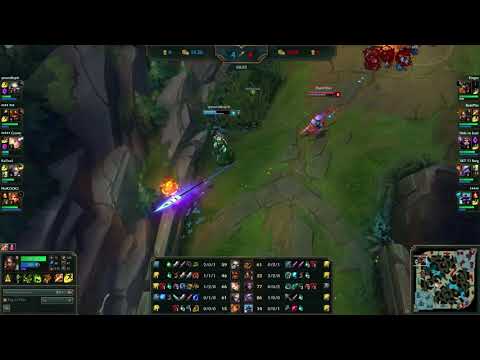 SKT T1 Faker - LeBlanc vs Lux - patch 7.22