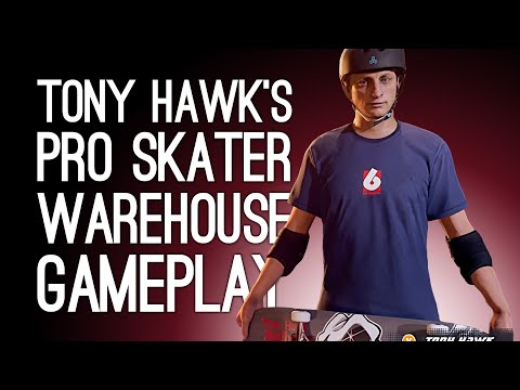 Tony Hawk's Pro Skater 1 + 2 Warehouse Gameplay Demo: MILLION POINT RUN - Let's Play New THPS