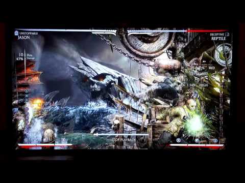 MKXL Jason Unstoppable variation High Damage Combos!