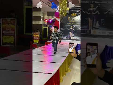 Saahir Ramp walk ðŸ¥°